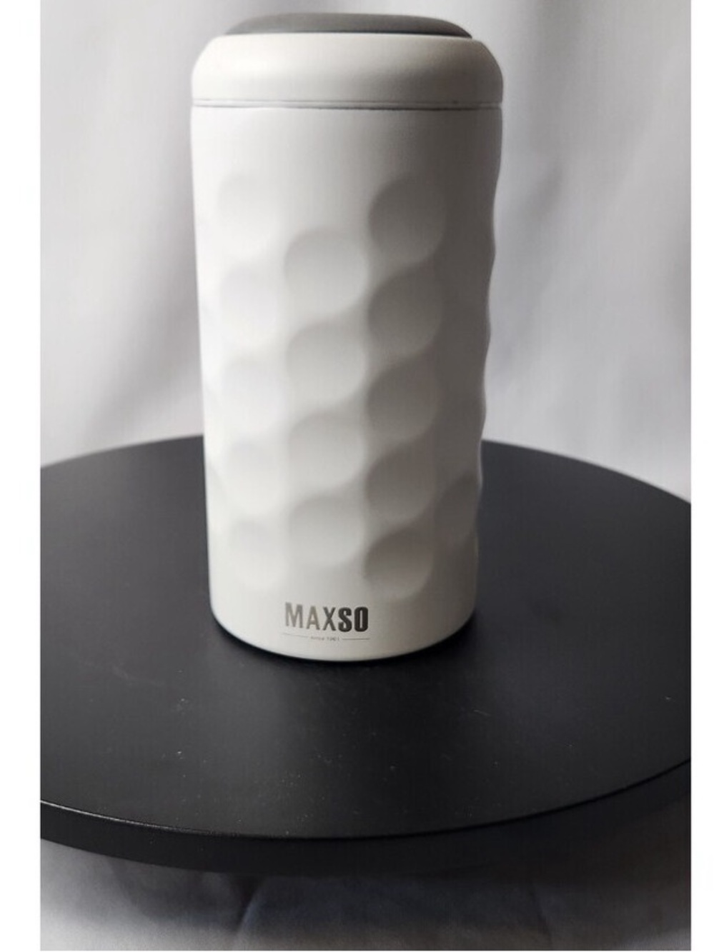 Maxso White Textured Ceramic Diffuser - White